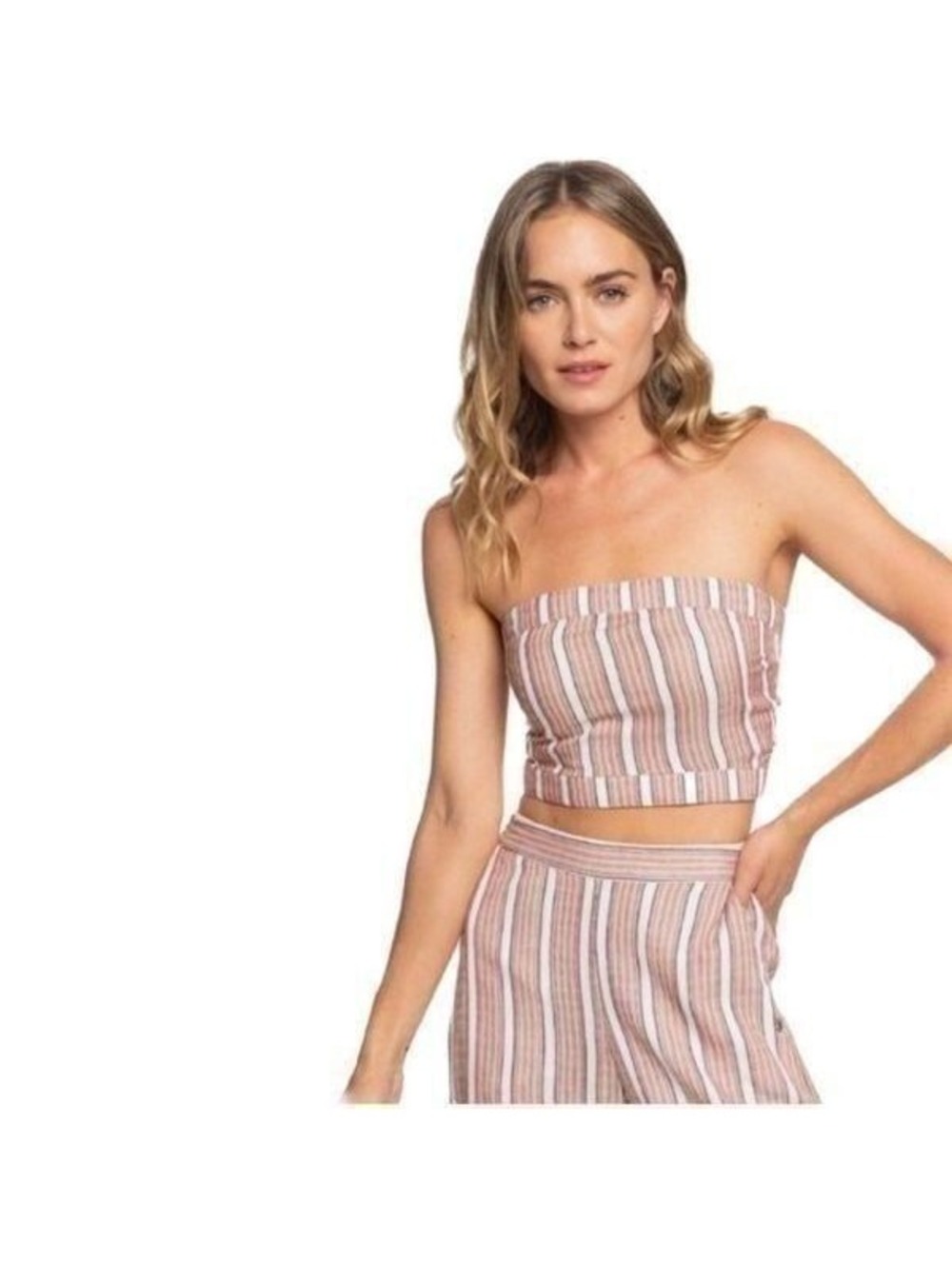 New! Roxy Walk to the River Tube Top Sz L